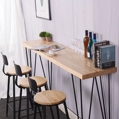 GHẾ BAR CAFE MẶT GỖ LƯNG SẮT - BAR15