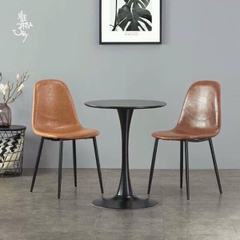 BỘ BÀN GHẾ CAFE TULIP 2 GHẾ VENUS - CF18