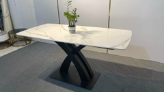 CHÂN BÀN ĂN CHỮ X SẮT SƠN TĨNH ĐIỆN