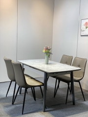 GHẾ ĂN CROSS BỌC NỆM CHÂN SẮT