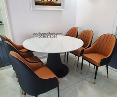 BÀN ĂN MẶT ĐÁ TRÒN - BC10