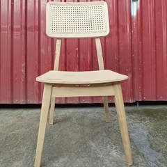 GHẾ BONAVISTA LƯNG MÂY MẶT GỖ - GAG59