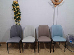 GHẾ ĂN BỌC DA LIZA NHẬP KHẨU