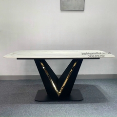 BÀN ĂN SANG TRỌNG MẶT ĐÁ NHẬP KHẨU - BAMD143