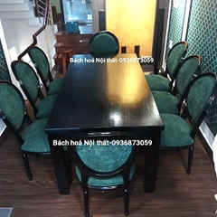 GHẾ GỖ CỔ ĐIỂN LOUIS KHÔNG TAY - GAG18