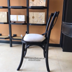 GHẾ ĂN BISTRO GỖ ASH MẶT NỆM - GAG48