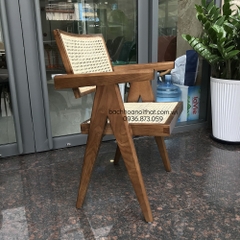 GHẾ VLEG CÓ TAY ĐAN MÂY - GAG41