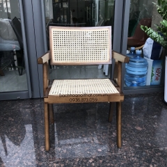 GHẾ VLEG CÓ TAY ĐAN MÂY - GAG41