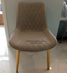 GHẾ LOFT CHÂN INOX MẠ VÀNG - GAN22