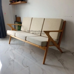 GHẾ SOFA Z BA GỖ ASH - SFG17