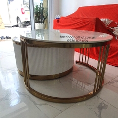 BÀN TRÀ ĐÔI MẶT ĐÁ NHẬP KHẨU - BT96
