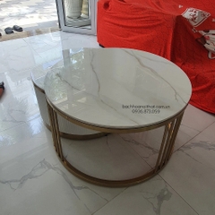 BÀN TRÀ ĐÔI MẶT ĐÁ NHẬP KHẨU - BT96