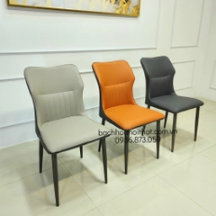 GHẾ ĂN BỌC DA CHÂN SẮT NHẬP KHẨU