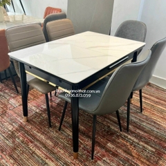 BÀN ĂN MẶT ĐÁ KÉO DÀI - BAMD12