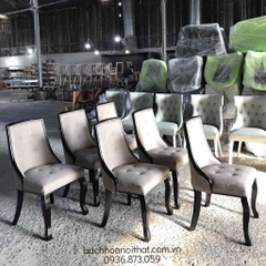 GHẾ LUCKY CỔ ĐIỂN GỖ TỰ NHIÊN - GAG64