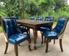 GHẾ LUCKY CỔ ĐIỂN GỖ TỰ NHIÊN - GAG64