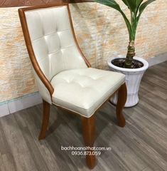 GHẾ LUCKY CỔ ĐIỂN GỖ TỰ NHIÊN - GAG64