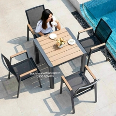 BÀN NGOÀI TRỜI GỖ NHỰA - BV19