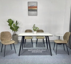 BÀN ĂN CHÂN CÔN MẶT ĐÁ GIÁ RẺ - BAMD157