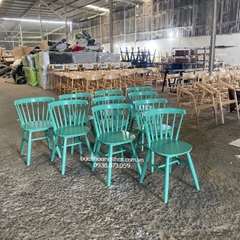 GHẾ 9 NAN GỖ CAO SU - GAG03