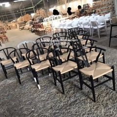 GHẾ GỖ ASH WISHBONE ĐAN DÂY - GAG16