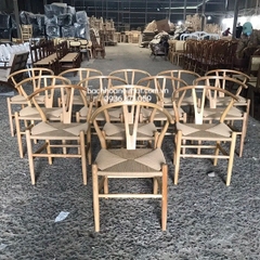 GHẾ GỖ ASH WISHBONE ĐAN DÂY - GAG16