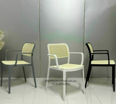GHẾ NHỰA ĐÚC CAFE GIÁ RẺ - GND30
