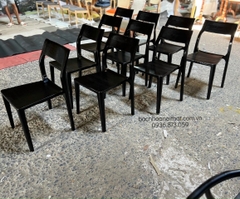 GHẾ GỖ SỒI MẶT VÁN - GAG76