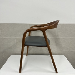 GHẾ NEVA CÓ TAY GỖ TẦN BÌ - GAG19