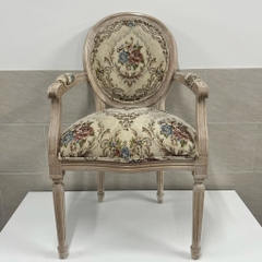 GHẾ LOUIS CỔ ĐIỂN CÓ TAY - GAG12