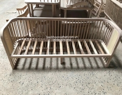 GHẾ SOFA MÂY RUSTIC ĐÔI PHONG CÁCH INDOCHINE - SFG43
