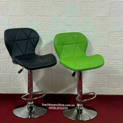 GHẾ BAR CÁNH BƯỚM CHÂN XOAY MẠ - BAR9