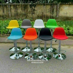 GHẾ BAR MẶT NỆM CHÂN XI MẠ - BAR19