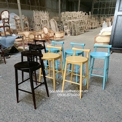 GHẾ BAR TRÒN TỰA THẤP - BAR26