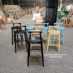 GHẾ BAR TRÒN TỰA THẤP - BAR26