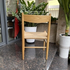 GHẾ GỖ CHÂN TIỆN ĐAN DÂY - GAG44