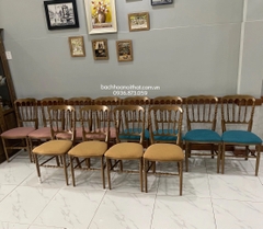 GHẾ NAPOLEON GỖ TỰ NHIÊN - GAG34