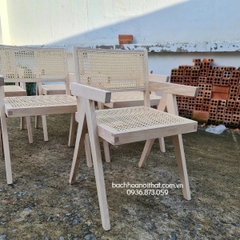 GHẾ VLEG CÓ TAY ĐAN MÂY - GAG41