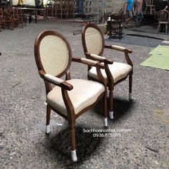 GHẾ LOUIS CÓ TAY TỰA MÂY - GAG49