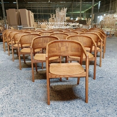 GHẾ ĂN GỖ CÓ TAY MONILA - GAG66