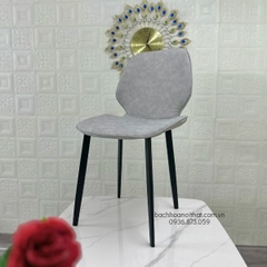 GHẾ NORDIC BỌC DA CHÂN SẮT - ST03