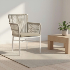 Ghế Ngoài Trời Đan Dây Hiện Đại GD40