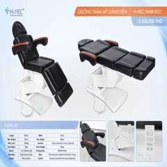 Giường phun xăm chỉnh điện HMBB-8021