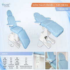 Ghế spa chỉnh điện 4 động cơ HMBB-8066