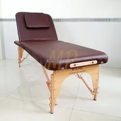 Giường vali 3 khúc chân gỗ - Màu Nâu