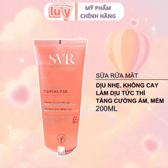 Sữa rửa mặt SVR Hồng 200ml Da Khô, Da thường