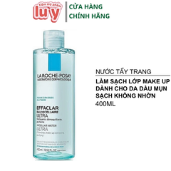 Nước Tẩy Trang La Roche Posay 400ml - Trắng - Da Nhạy Cảm