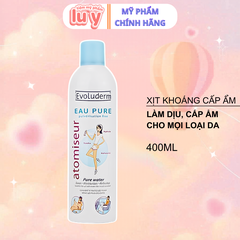 Xịt Khoáng Evoluderm Pháp