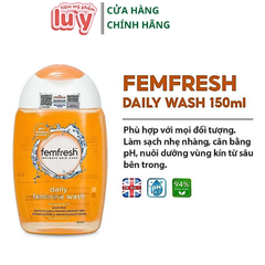 Dung Dịch Vệ Sinh FEMFRESH Intimate Wash - 250ML [Cty - Full VAT]