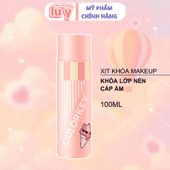 Xịt Khoá Makeup Colorkey Hồng Ice Cream 100ml